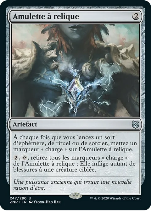 Amulette à relique