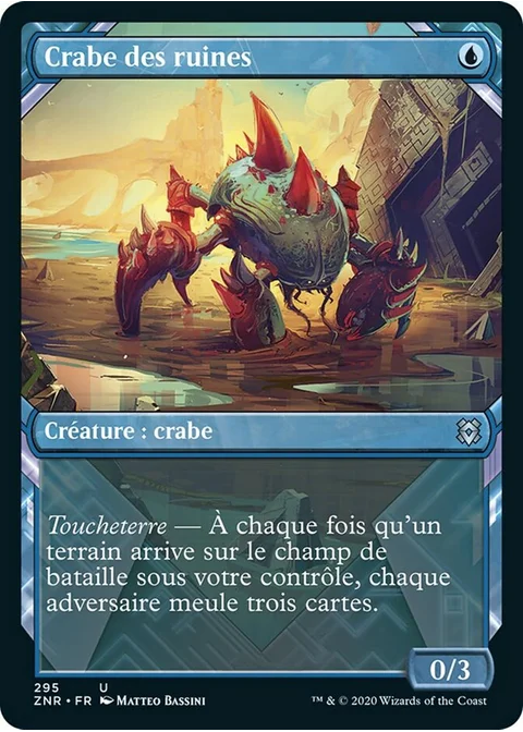 Crabe des ruines
