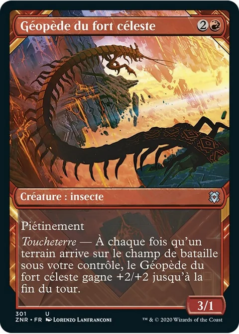 Géopède du fort céleste