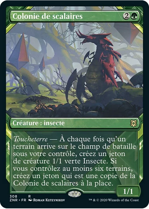 Colonie de scalaires