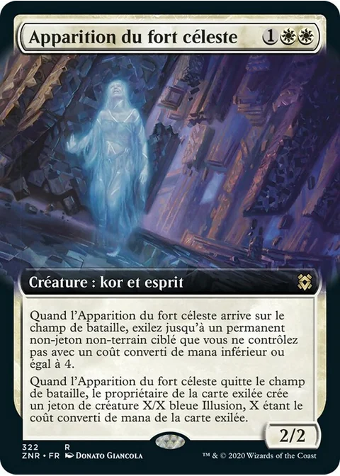 Apparition du fort céleste