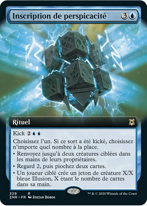 Inscription de perspicacité