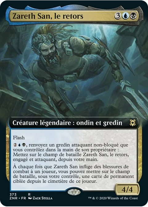 Zareth San, le retors