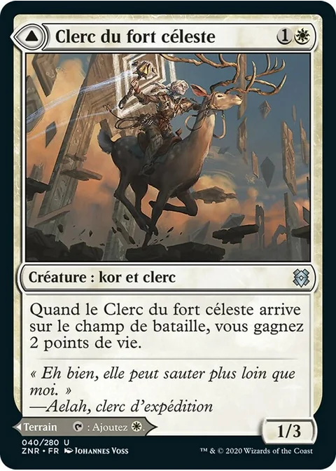 Clerc du fort céleste