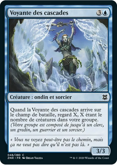 Voyante des cascades