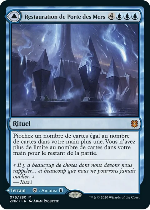 Restauration de Porte des Mers