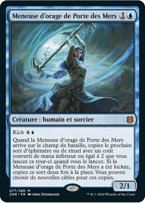 Meneuse d'orage de Porte des Mers