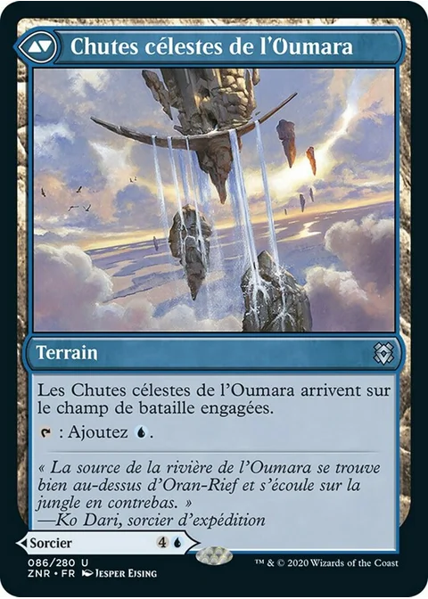 Chutes célestes de l'Oumara
