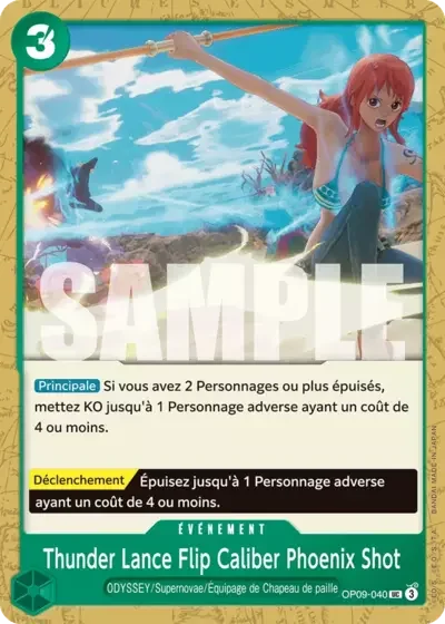 UC - Thunder Lance Flip Caliber Phoenix Shot