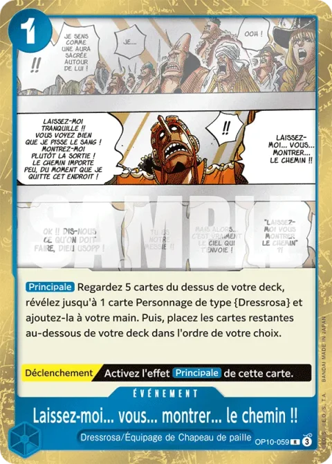 R - Laissez-moi... vous... montrer... le chemin !!