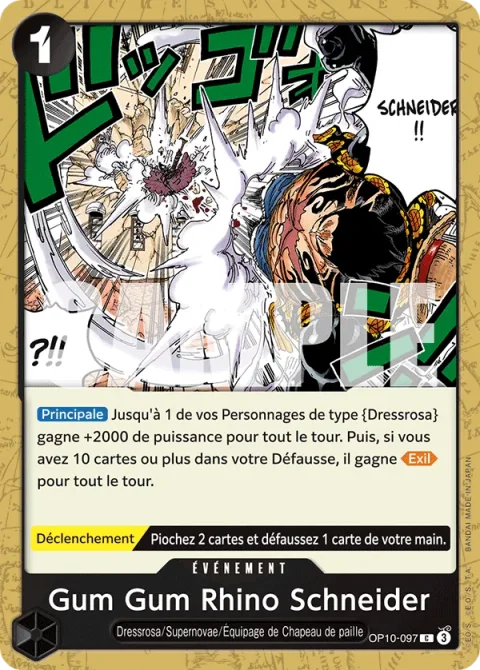 C - Gum Gum Rhino Schneider