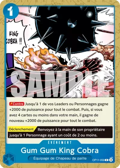 C - Gum Gum King Cobra