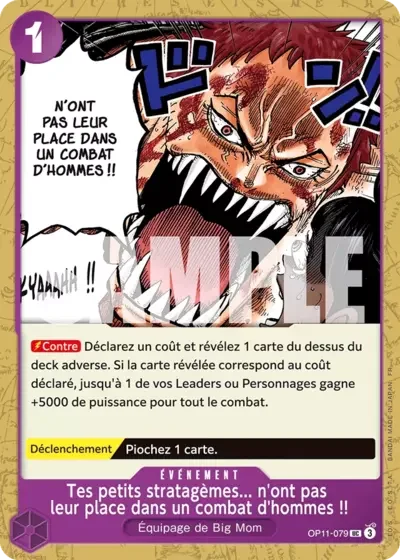 UC - Tes petits stratagèmes... n'ont pas leur place dans un combat d'hommes !!