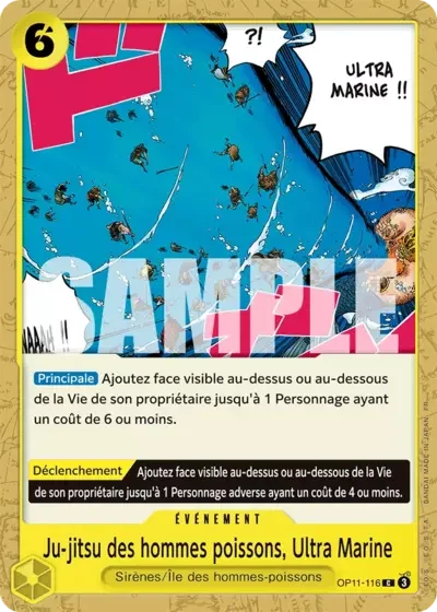 C - Ju-jitsu des hommes poissons, Ultra Marine