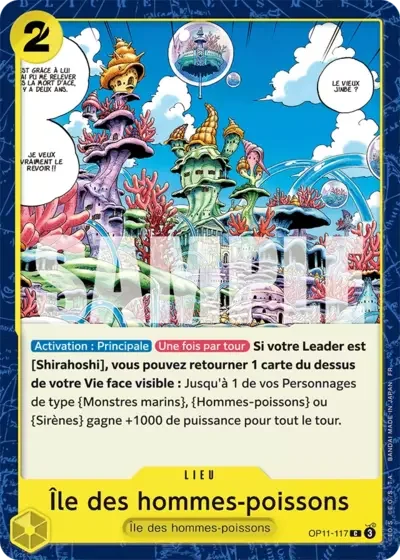 C - Île des hommes-poissons