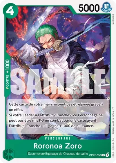 C - Roronoa Zoro