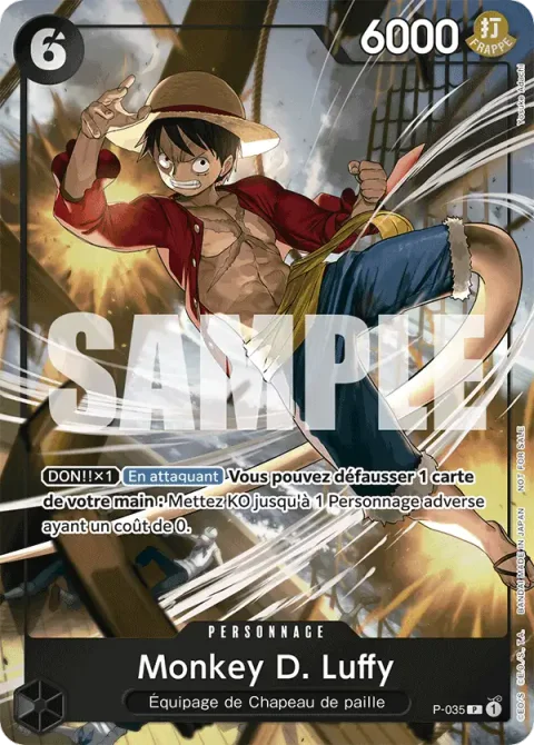 P - Monkey D. Luffy (Dash Pack Vol.2)