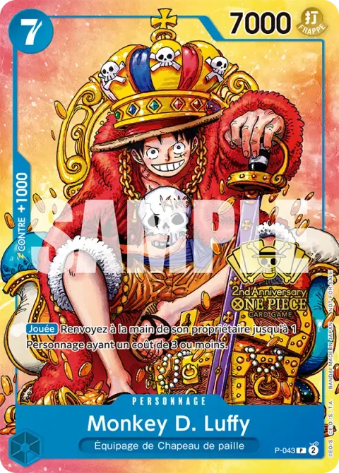 P - Monkey D. Luffy (Participation Événement de sortie spécial OP-09)