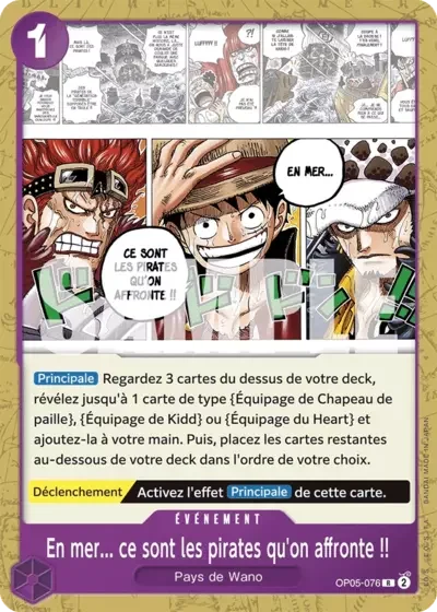 OP05-076-R - En mer... ce sont les pirates qu'on affronte !! (ST18)