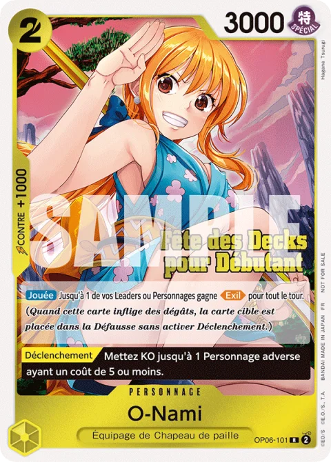 OP06-101-R - O-Nami (Fête des Decks pour Débutant ST23-ST28)