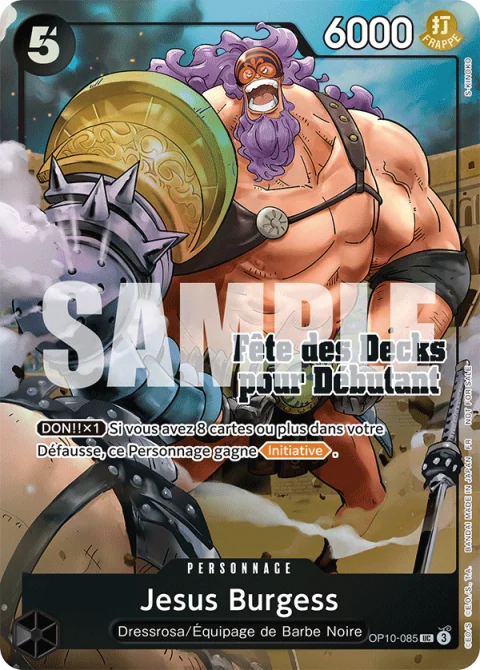 OP10-085-UC - Jesus Burgess (Fête des Decks pour Débutant ST23-ST28 - Winner)