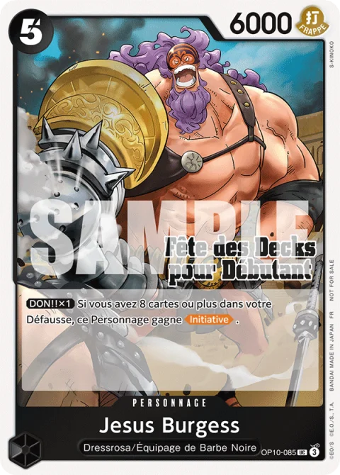 OP10-085-UC - Jesus Burgess (Fête des Decks pour Débutant ST23-ST28)