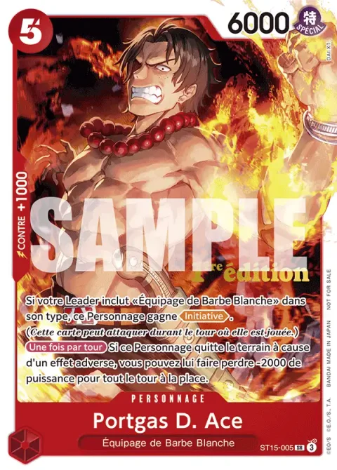 ST15-005-SR - Portgas D. Ace (Pack Promotionnel Vol.0)