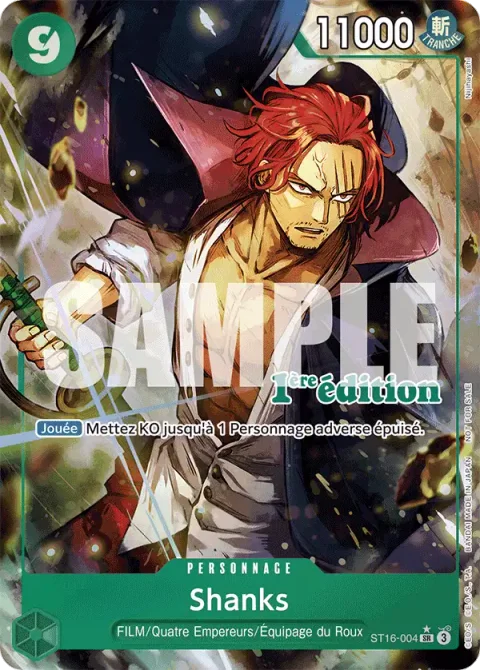 ST16-004-SR - Shanks (Pack Promotionnel Vol.0 - Full Art)