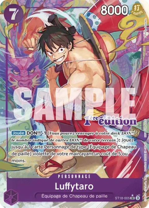 ST18-005-SR - Luffytaro (Pack Promotionnel Vol.0 - Full Art)