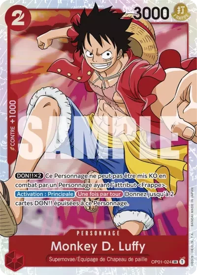 SR - Monkey D. Luffy (PRB01)