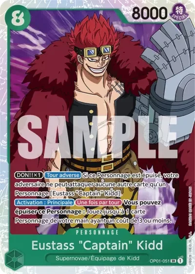 SR - Eustass "Captain" Kidd (PRB01)