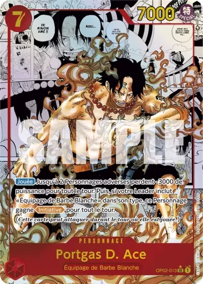 SR - Portgas D. Ace (PRB01 Manga)