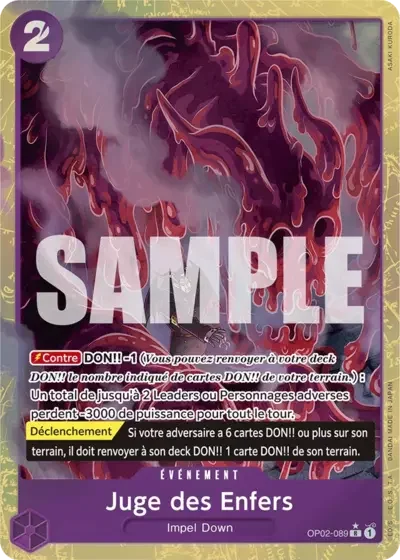 R - Juge des Enfers (PRB01 Alternative Art)