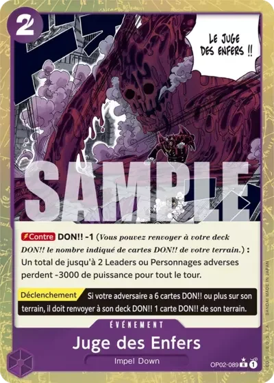 R - Juge des Enfers (PRB01 Foil)