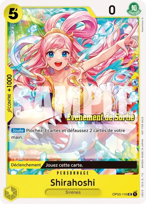 UC - Shirahoshi (Pack d'Événement de Sortie ST-15～ST-20)