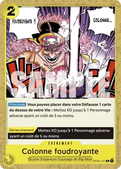 C - Colonne foudroyante (ST20)