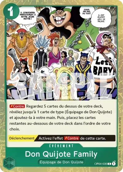 C - Don Quijote Family (PRB01 Foil)