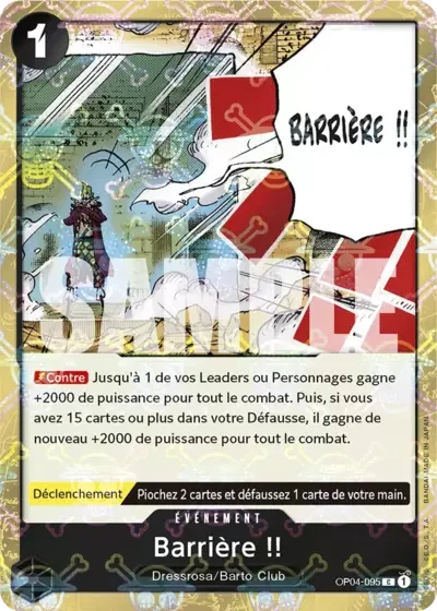 C - Barrière !! (PRB01 Jolly Roger Foil)