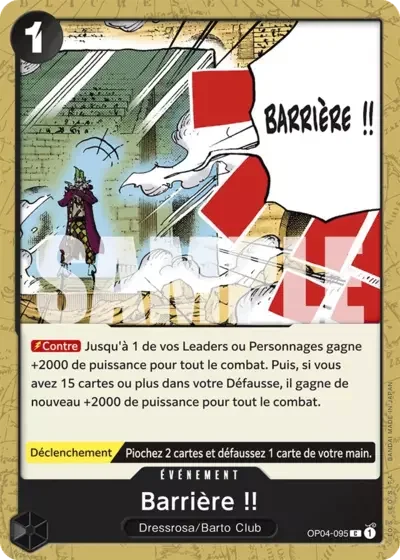 C - Barrière !! (PRB01)