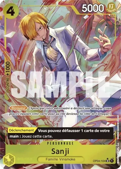 SR - Sanji (PRB01 Alternative Art)