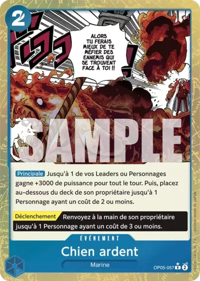 R - Chien ardent (PRB01 Foil)