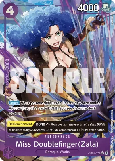 UC - Miss Doublefinger (Zala) (PRB01 Full Art)