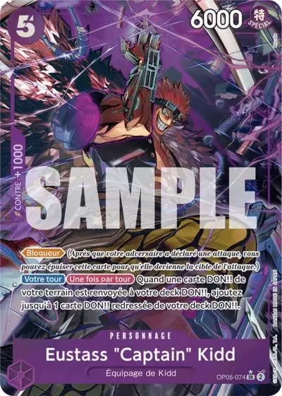 SR - Eustass "Captain" Kidd (PRB01 Alternative Art)