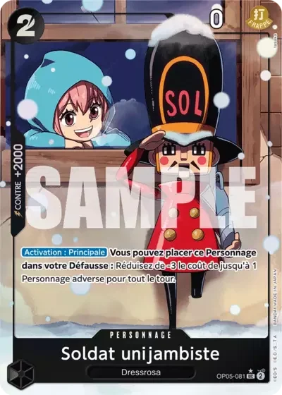 UC - Soldat unijambiste (PRB01 Alternative Art)