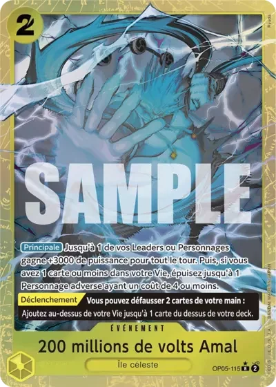 R - 200 millions de volts Amal (PRB01 Alternative Art)