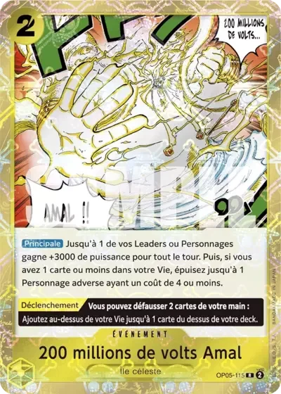 R - 200 millions de volts Amal (PRB01 Jolly Roger Foil)