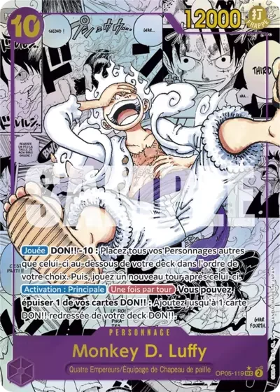 SEC - Monkey D. Luffy (PRB01 Manga)