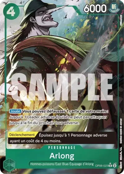 R - Arlong (PRB01 Full Art)