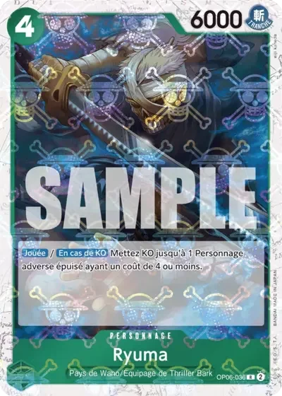 R - Ryuma (PRB01 Jolly Roger Foil)