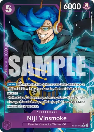 R - Niji Vinsmoke (PRB01 Alternative Art)